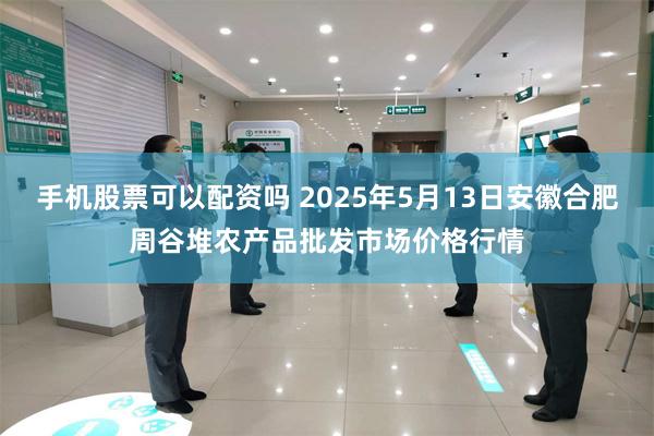 手机股票可以配资吗 2025年5月13日安徽合肥周谷堆农产品批发市场价格行情